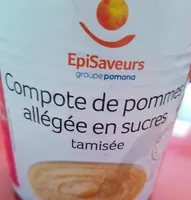Compote de pommes allégée en sucre tamisée