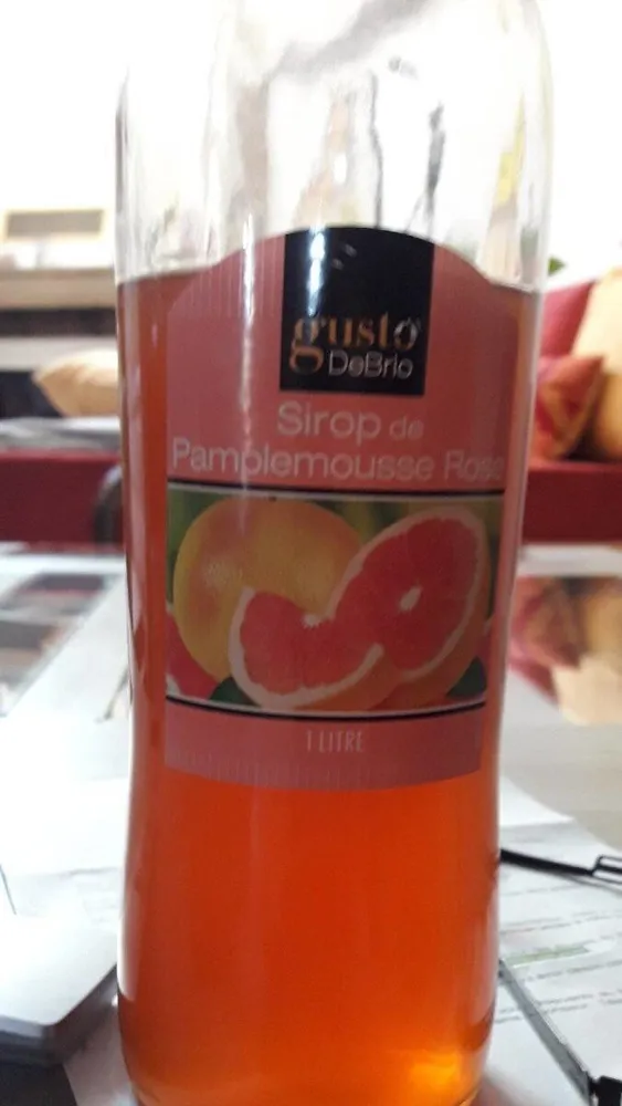 Sirop de Pamplemousse Rose