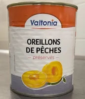 Oreillons de pêches préservés