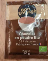 Chocolat en poudre BIO