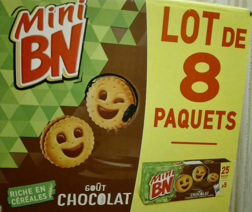 Mini BN goût chocolat