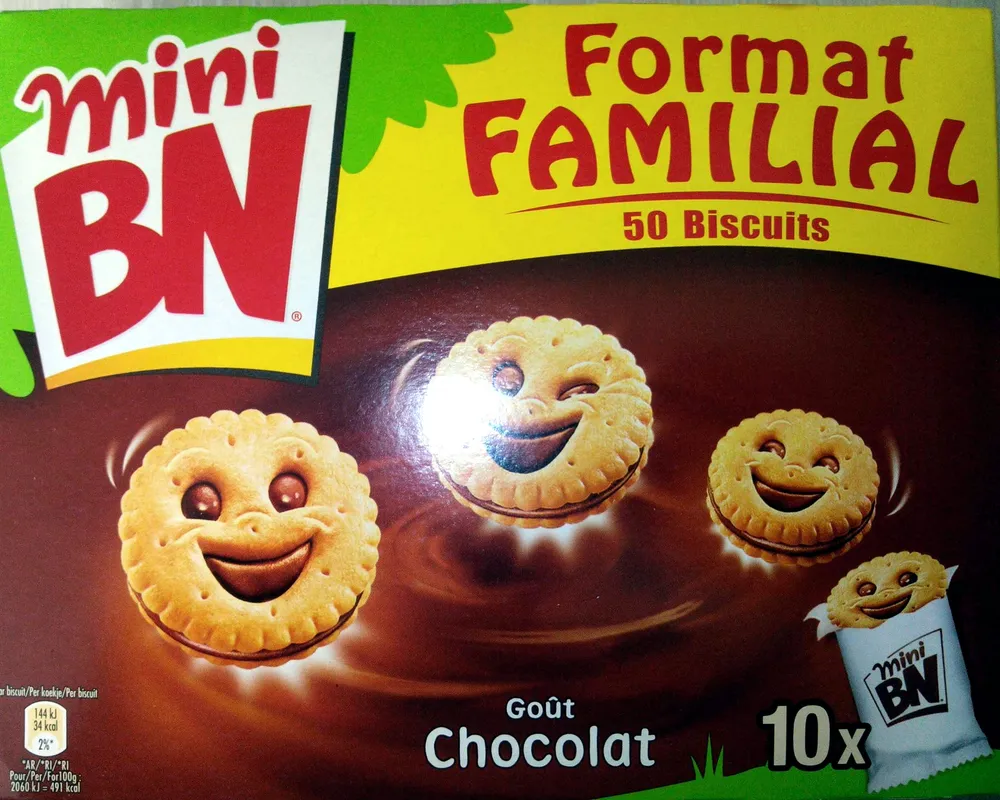 Mini BN goût Chocolat (Format Familial)