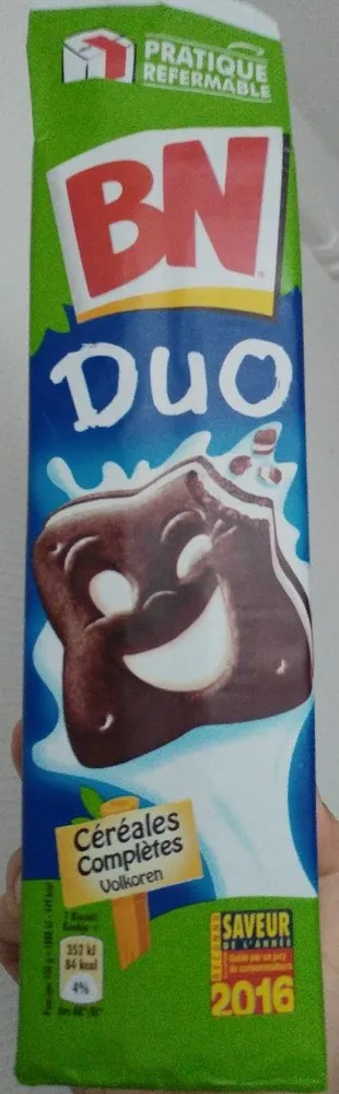 Biscuits Duo chocolat vanille
