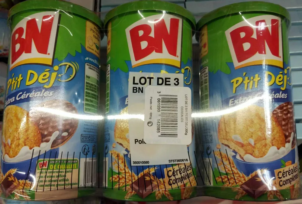 P'tit Déj Extra Céréales (Lot de 3)