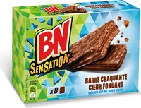 Barres-biscuits au chocolat au lait