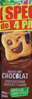 Biscuits goût chocolat