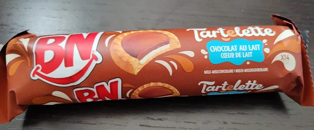 Tartelette Chocolat au lait Coeur de lait