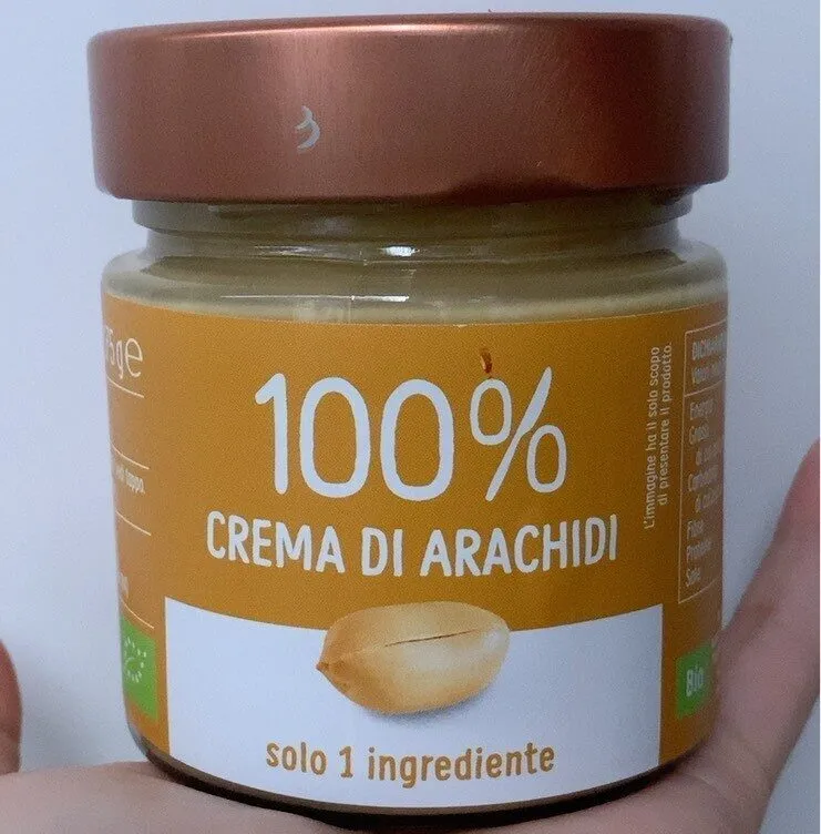 crema arachidi 100%
