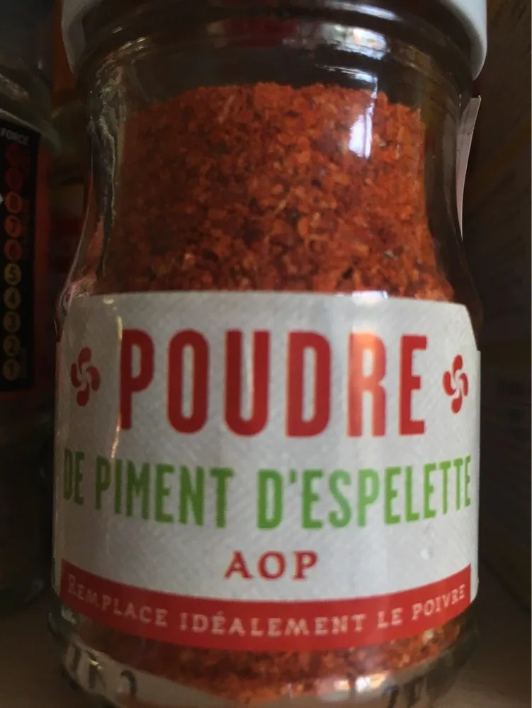 Poudre de piment d’espelette
