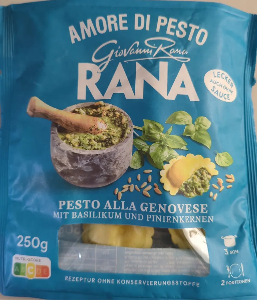 AMORE DI PESTO PESTO ALLA GENOVESE MIT BASILIKUM UND PINIENKERNEN