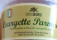 Préparation courgette parmesan