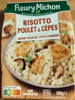 risotto poulet &cèpes