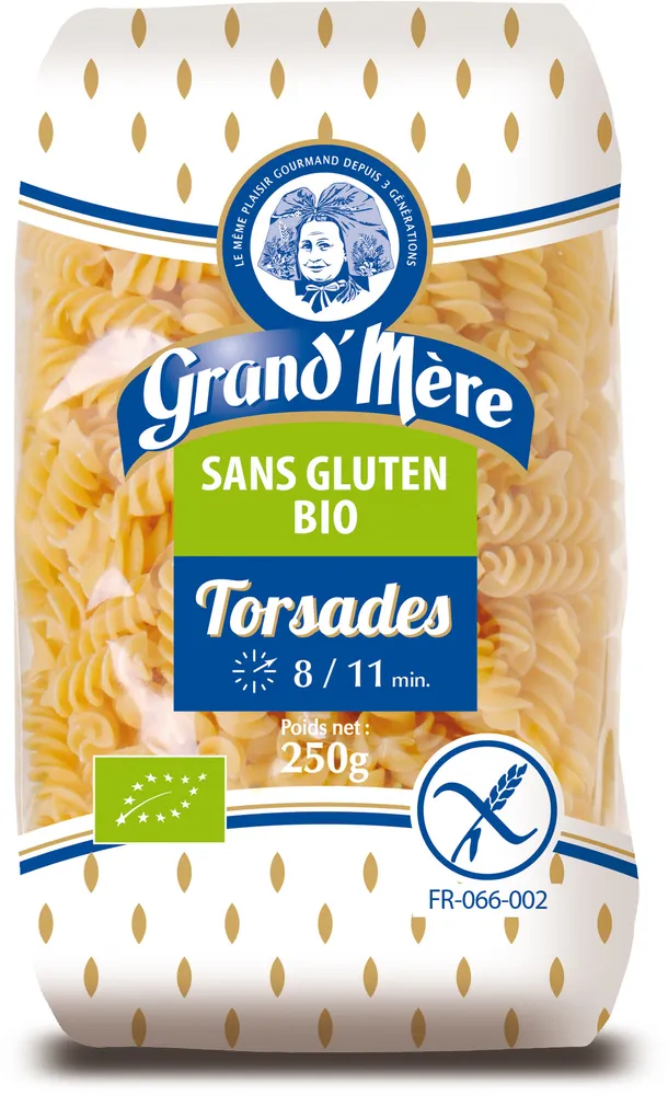 Torsades Bio sans gluten