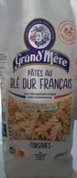Pâtes au blé dur français - Torsades
