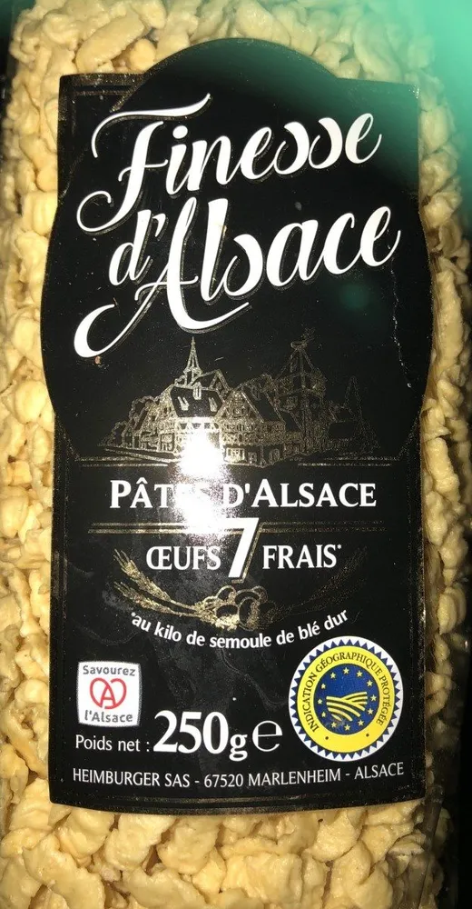 Pâtes d'Alsace