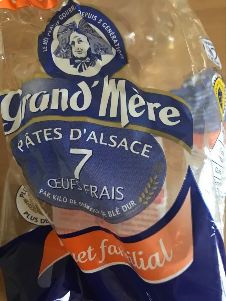 Pâtes d'alsace Torsades