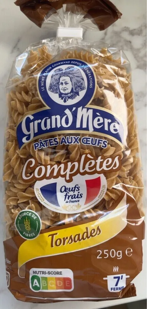 pates aux oeufs completes