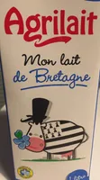 Lait demi-écrémé UHT BBC sans OGM Bretagne