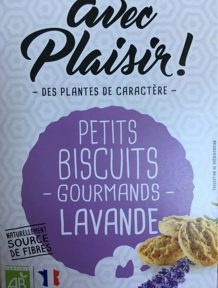 Petits viscuits gourmands lavande