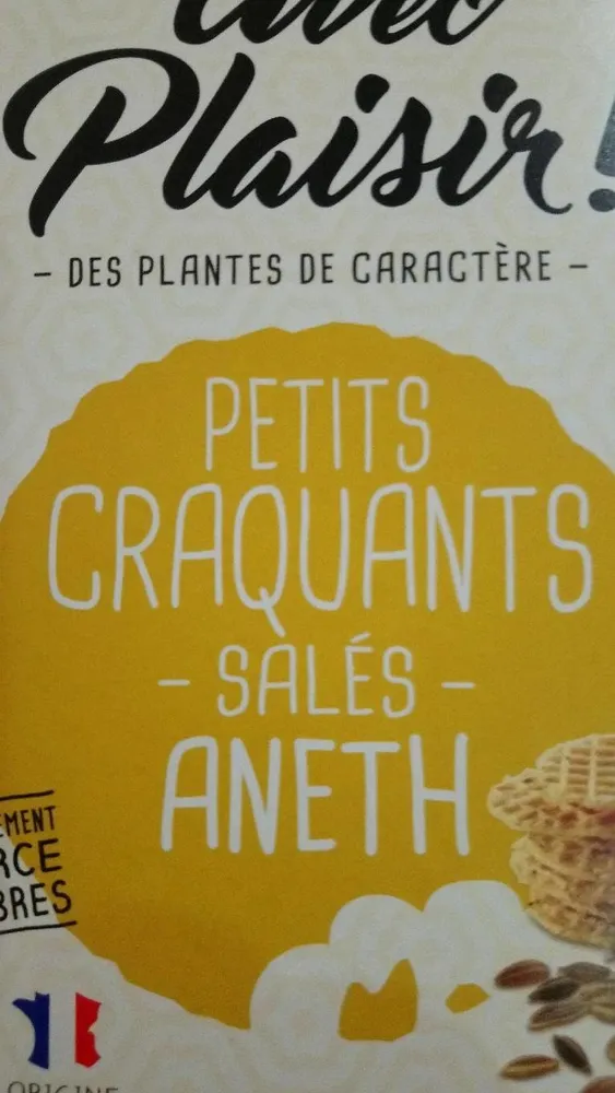 Petits craquants salés Aneth