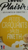 Petits craquants salés Aneth