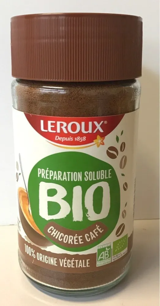 Préparation soluble Chicorée Café Bio
