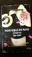 Foie gras de pato entero mi-cuit