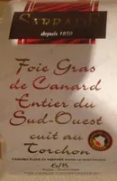 Foie gras de canard entier du sud ouest