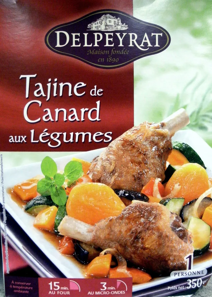 Tajine de Canard aux Légumes
