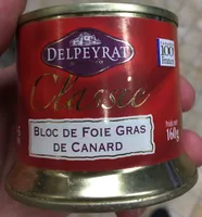Bloc de foie gras de canard