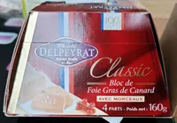Bloc de foie gras de canard