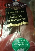 Jambon de Bayonne au piment d'Espelette