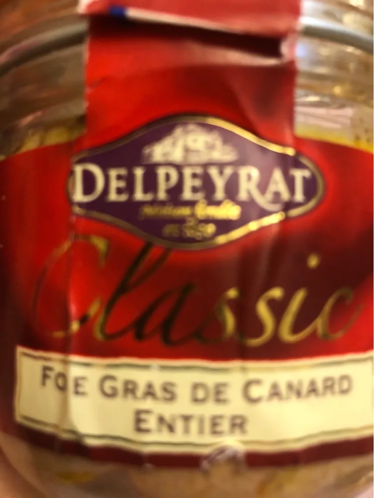 Fois gras de canard entier