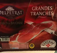 Jambon cru grandes tranches
