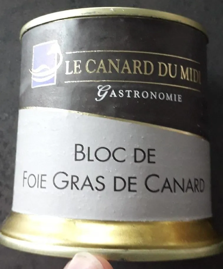 Bloc de foie gras de canard