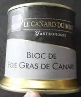 Bloc de foie gras de canard