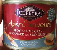 Apéri'Saveurs - Bloc de foie gras de canard du Sud-Ouest à la fleur de sel de Guérande