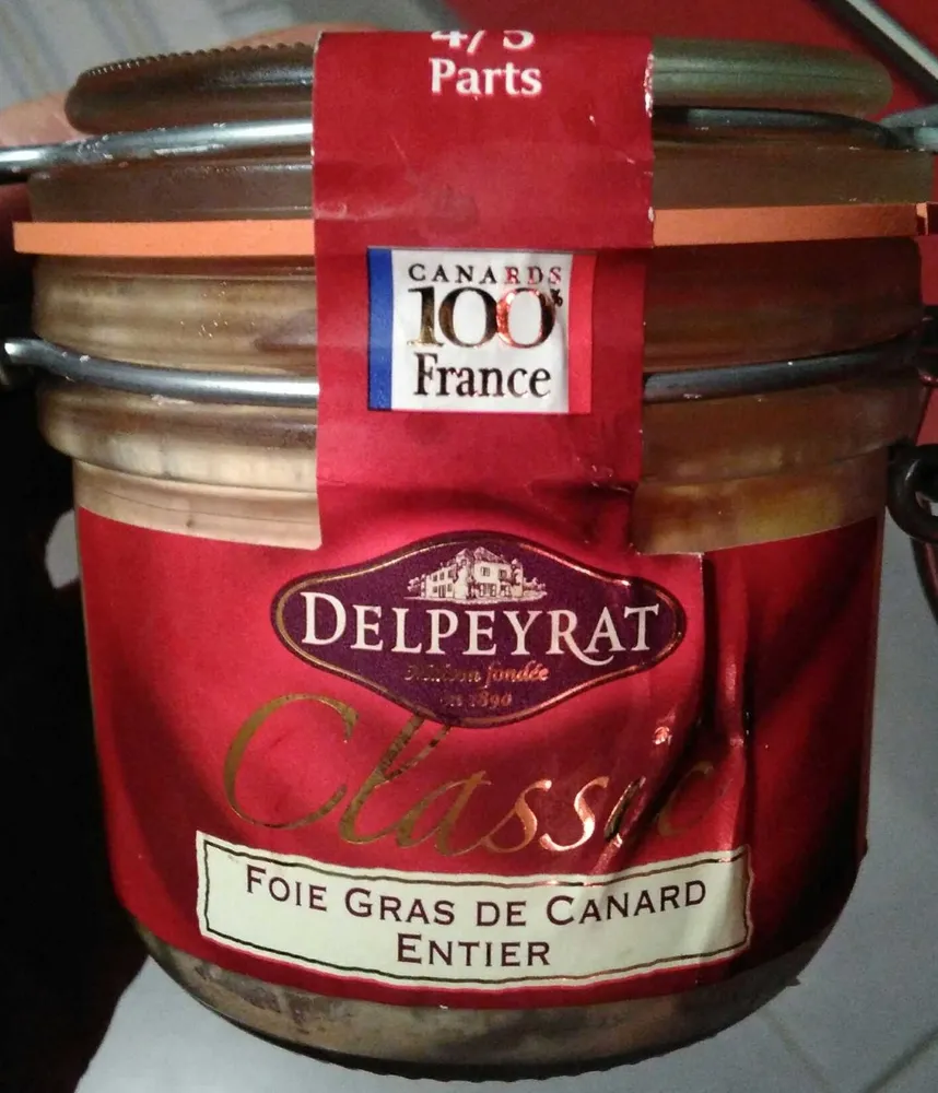 Foie gras de canard entier Classic