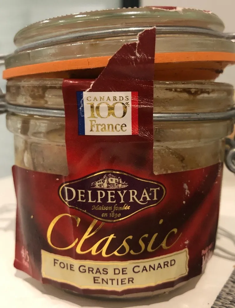 Foie gras de canard entier