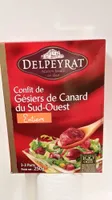 Confit de Gésiers de Canard du Sud-Ouest Entiers