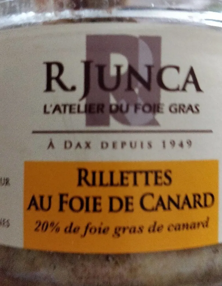 Rillettes au foie de canard