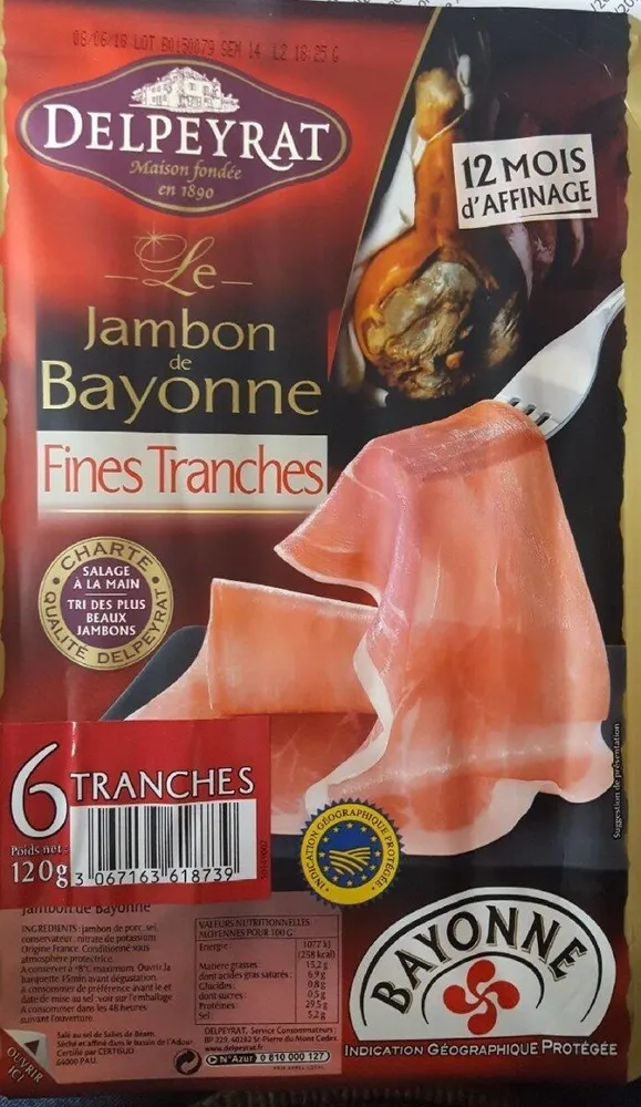 Le Jambon de Bayonne