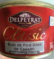 Bloc de foie gras de canard