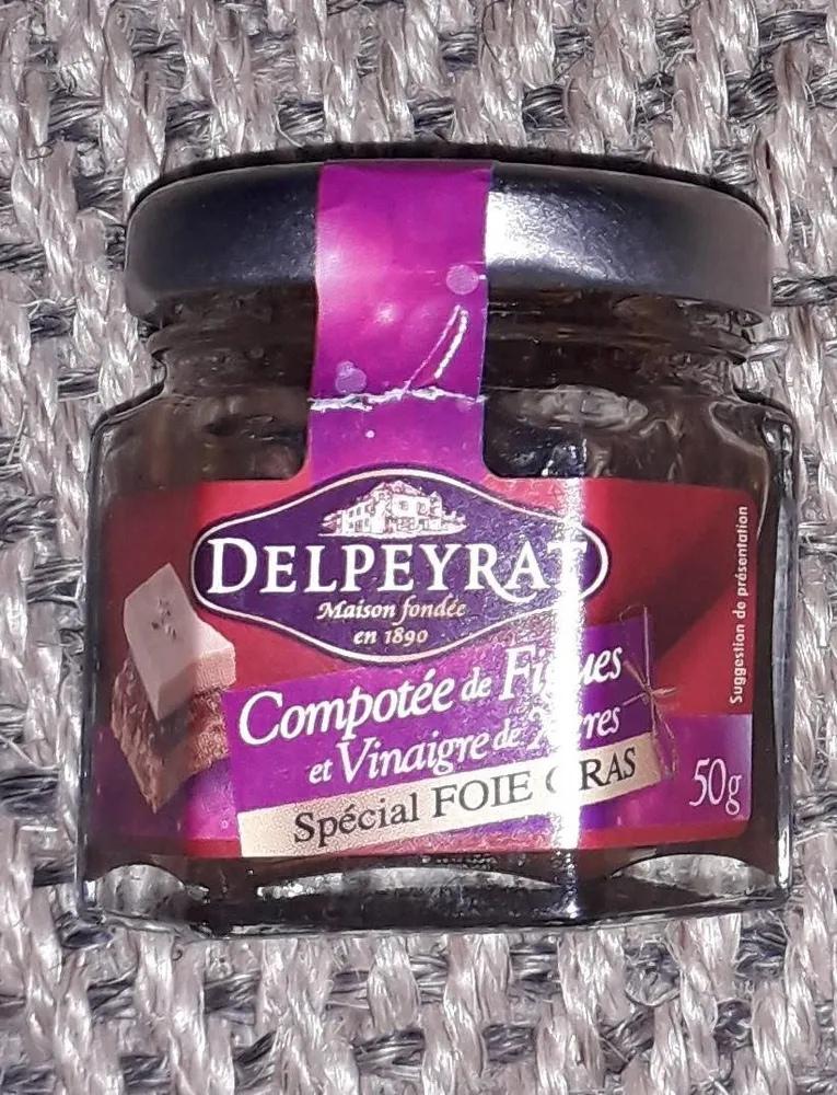 Compotée de figues et vinaigre de Xeres