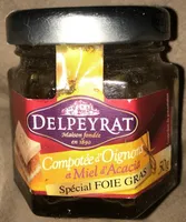 Compotée d'oignons et miel d'acacia