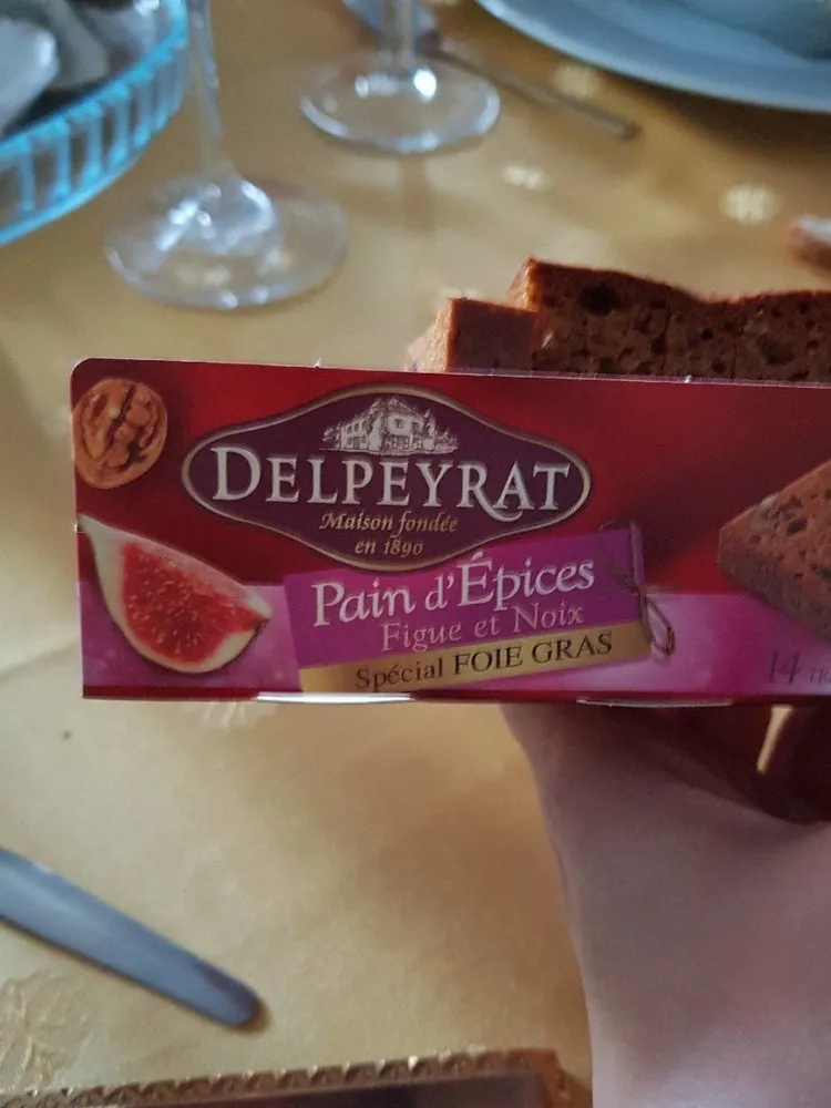 Pain d'épices Figue et Noix