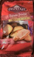 Baguette briochée grillée  tranchée