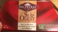 Bloc de Foie Gras de Canard du Sud-Ouest avec Morceaux