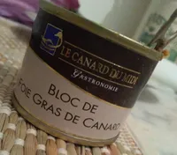 Bloc de foie gras de canard