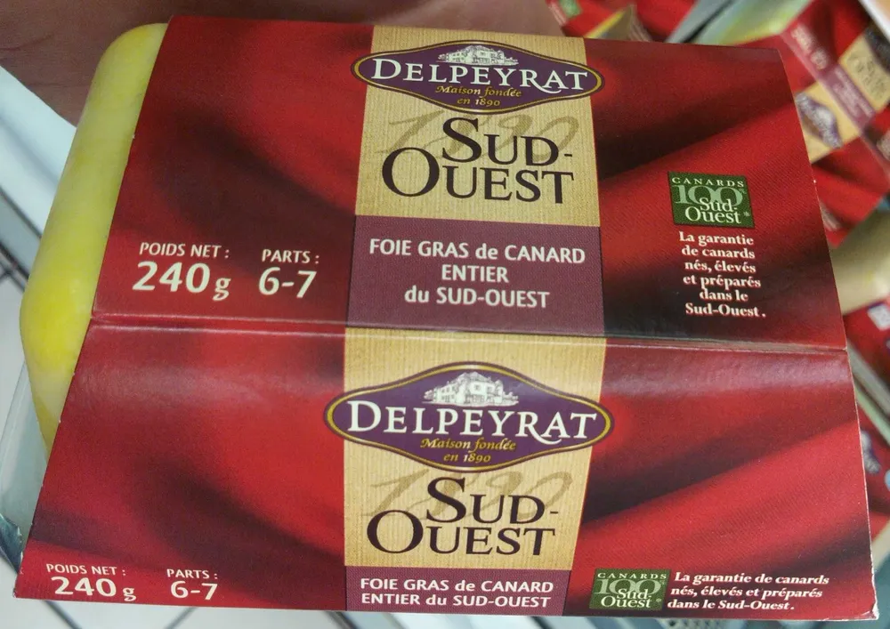 Foie gras de canard entier du Sud-Ouest